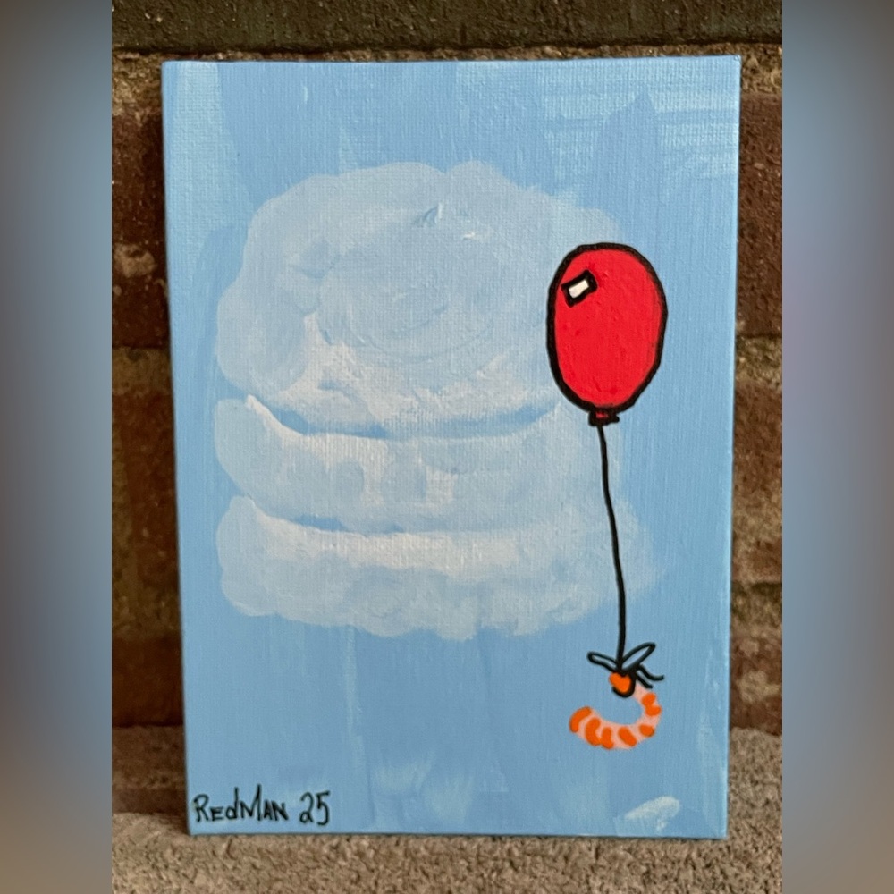 “Shrimp On The Balloon” #5 of 6 Kristi Redman 5X7 Bobs Burgers Louise Belcher